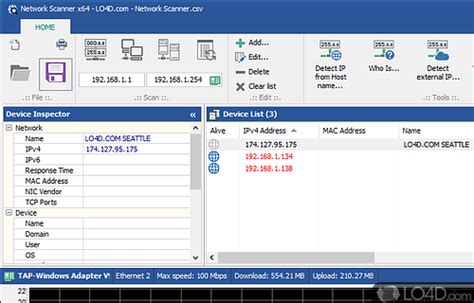  MiTeC Network Scanner