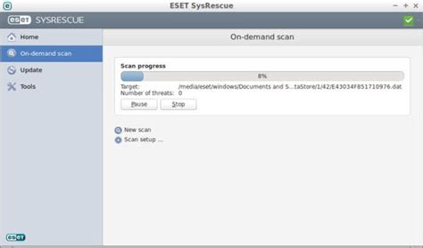 ESET SysRescue Live 1.0.22.0